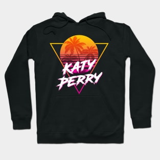 Katy Perry - Proud Name Retro 80s Sunset Aesthetic Design Hoodie